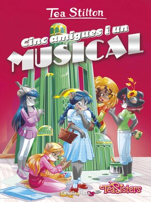 cover image of Cinc amigues i un musical